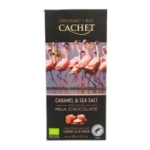 Chocolat au lait caramel &<br> fleur de sel BIO 90g