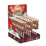 Sucettes Elan chocolat lait 25g display de 24<br>