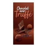 Chocolat noir truffé tablette 150g  CT DE 14 TAB