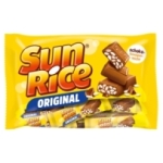 Barre chocolat riz soufflé Sunrice paquet 200g<br>