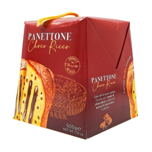 Panettone Choco Ricco boîte 500g  CTN DE 18 BTE