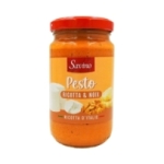 Sauce pesto ricotta et noix pot 190g Savino<br>