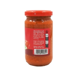 Sauce pesto rosso pot 190g Savino  CTN DE 12 POTS