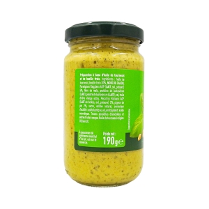 Sauce pesto a la Genovese pot 190g Savino  CTN DE 12 POTS