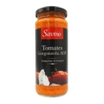 Sauce tomates gorgonzola AOP pot 340g Savino<br>