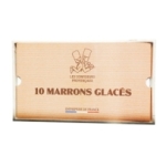 Marrons glacés écrin bois 200g<br>