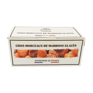 Gros morceaux de marrons ballotin 250g  CT DE 18 BTE