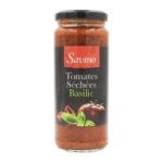 Sauce tomates séchées et basilic pot 340g Savino<br>