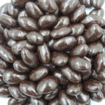 Amandes enrobées chocolat noir fleur de sel<br>