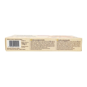 Moelleux aux pépites de chocolat paquet de 150g  CTN DE 24 ETUI CTN