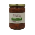 Courgettes cuisinées bocal 520g<br>