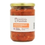 Ratatouille cuisinée bocal 520g<br>