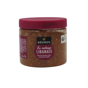 Mélange Libanais pot 75g Bédros  12 * 75gr