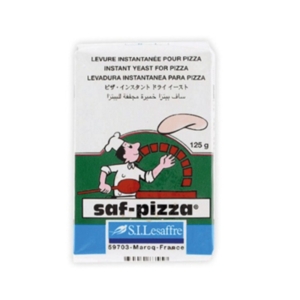 Levure instantanée pour pizza paquet 125g  CT DE 36 PCE